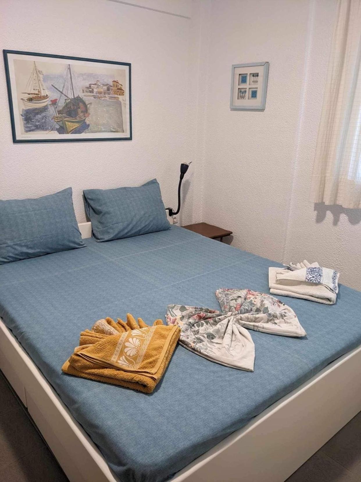 Appartamento Seahouse With View Psakoudia Esterno foto