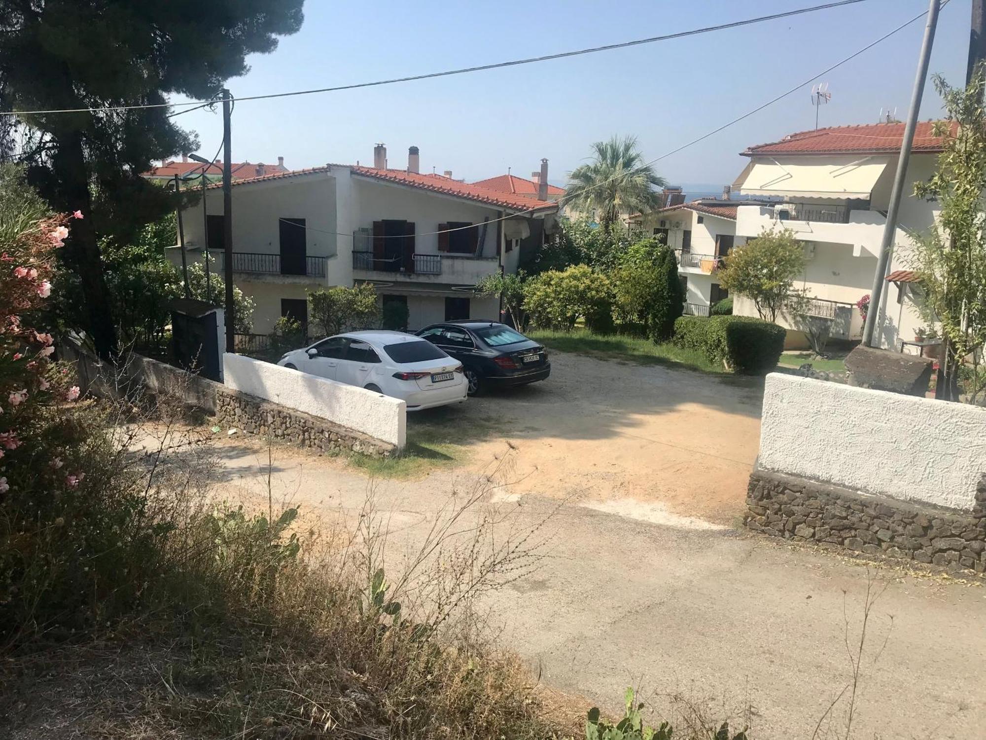 Appartamento Seahouse With View Psakoudia Esterno foto