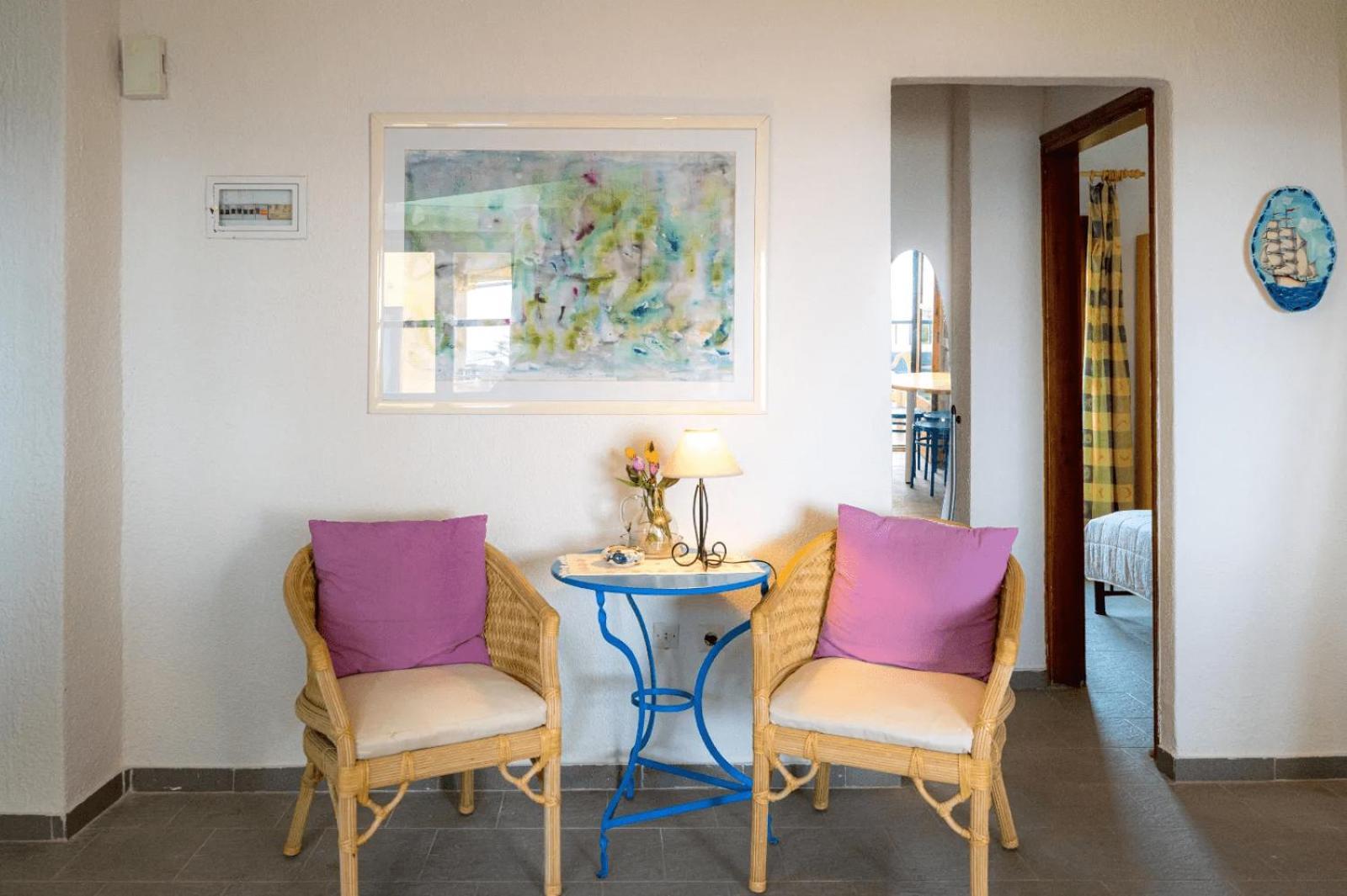 Appartamento Seahouse With View Psakoudia Esterno foto