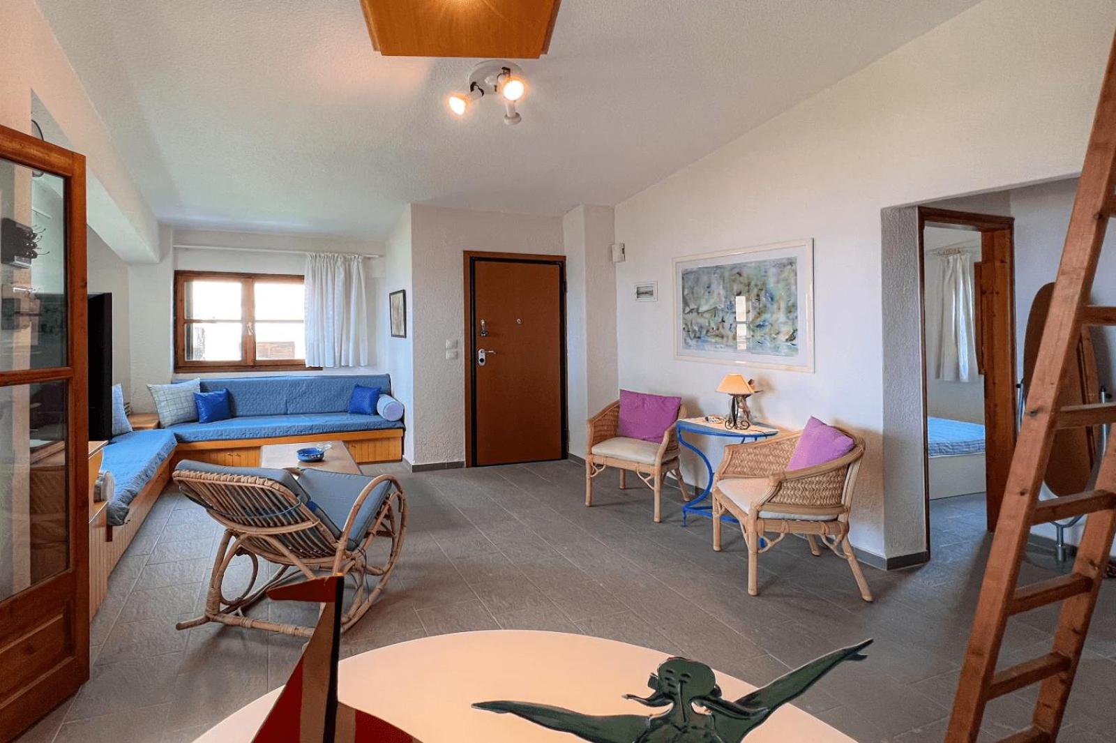 Appartamento Seahouse With View Psakoudia Esterno foto